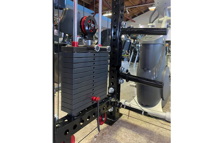 Warrior 2.0 Cable Crossover Pulley Power Rack Gym System (🌱 SPRING SALE)