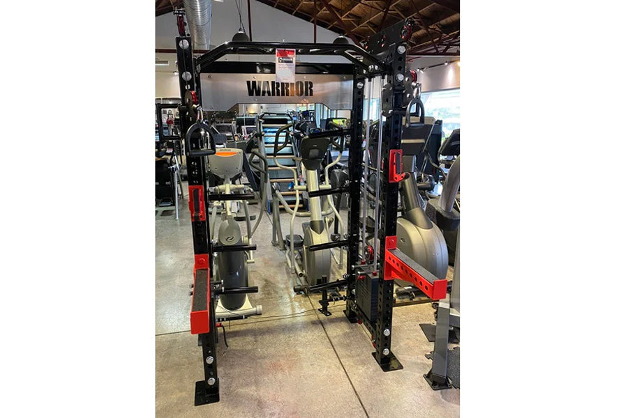 Warrior 2.0 Cable Crossover Pulley Power Rack Gym System (🌱 SPRING SALE)