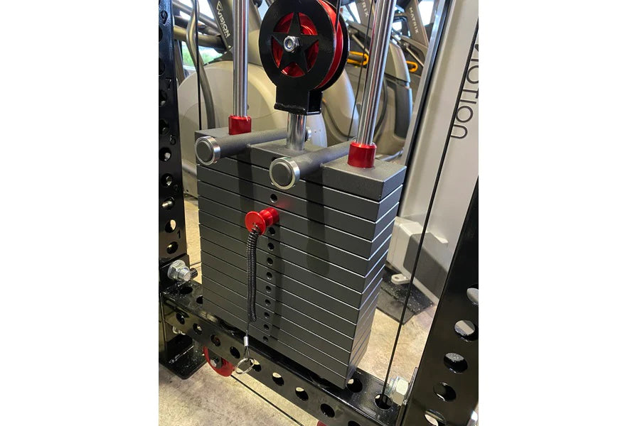 Warrior 2.0 Cable Crossover Pulley Power Rack Gym System (🌱 SPRING SALE)