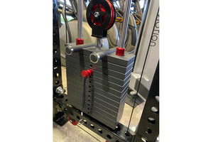 Warrior Cable Crossover Pulley Power Rack Gym System