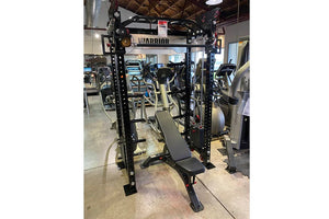 Warrior Cable Crossover Pulley Power Rack Gym System