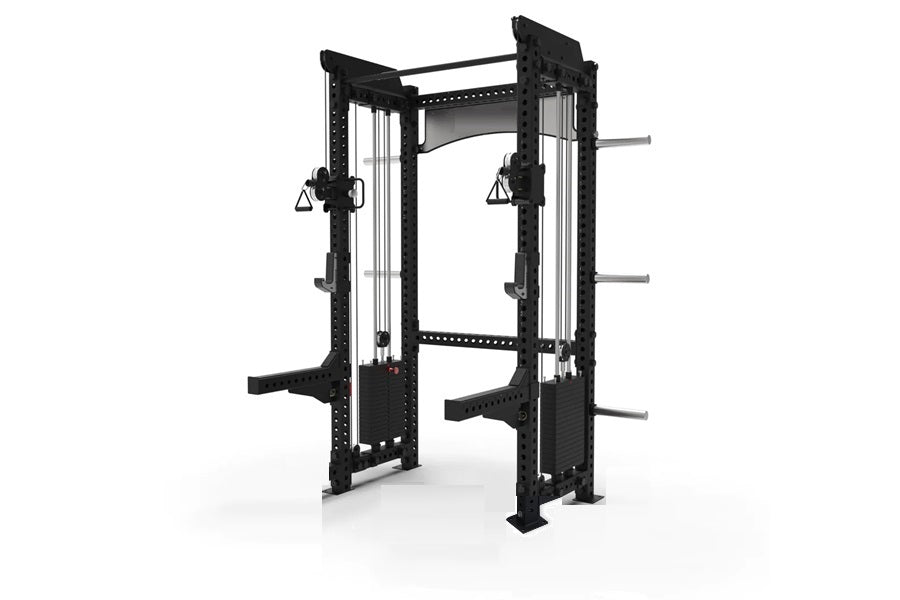Warrior 1.0 Cable Crossover Pulley Power Rack Gym System