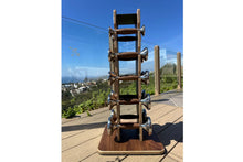 Load image into Gallery viewer, Warrior Luxury Wood | Stainless Steel Dumbbell Set (2.5-12lbs)
