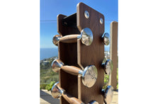 Load image into Gallery viewer, Warrior Luxury Wood | Stainless Steel Dumbbell Set (2.5-12lbs)
