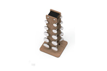 Load image into Gallery viewer, Warrior Luxury Wood | Stainless Steel Dumbbell Set (2.5-12lbs)
