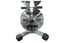 Load image into Gallery viewer, Warrior Chrome Olympic Weight Plates (230lb Set)
