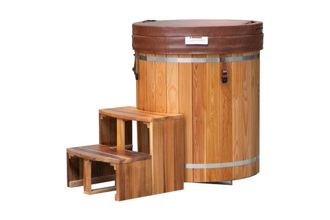 Warrior Glacier Cedar Barrel Cold Plunge (Round) (🚧LABOR DAY SALE)