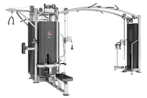 Warrior Deluxe Commercial Series 5-Stack Multi-Station Gym (🪂NEW ITEM) (⛄WINTER SALE)