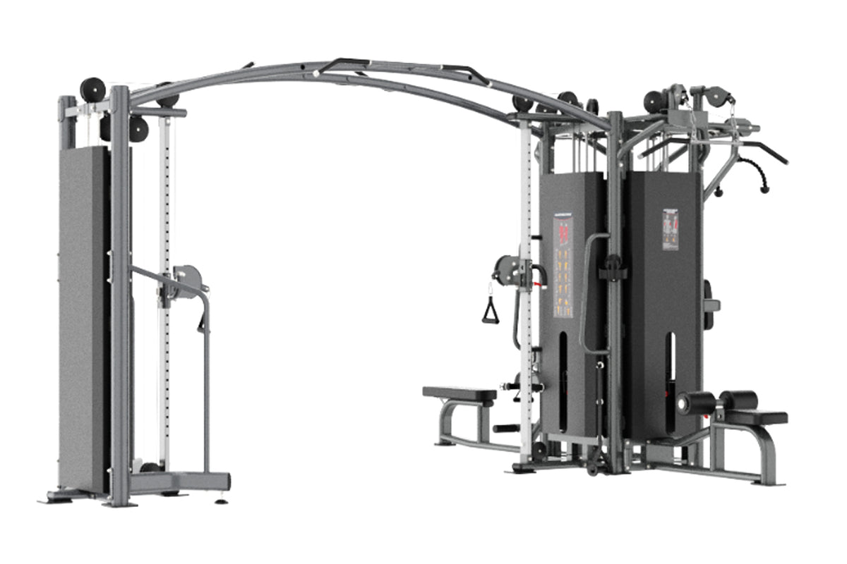 Warrior Deluxe Commercial Series 5-Stack Multi-Station Gym (🪂NEW ITEM ...