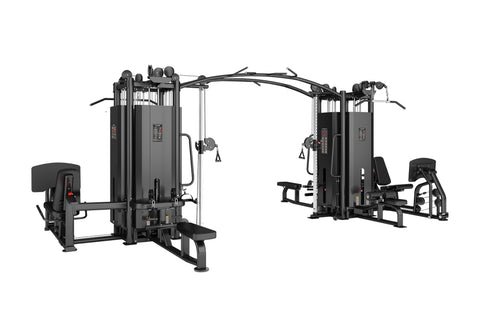 Warrior Pro Commercial Series 8-Stack Multi-Station Gym (🪂NEW ITEM) (🎁HOLIDAY SALE)