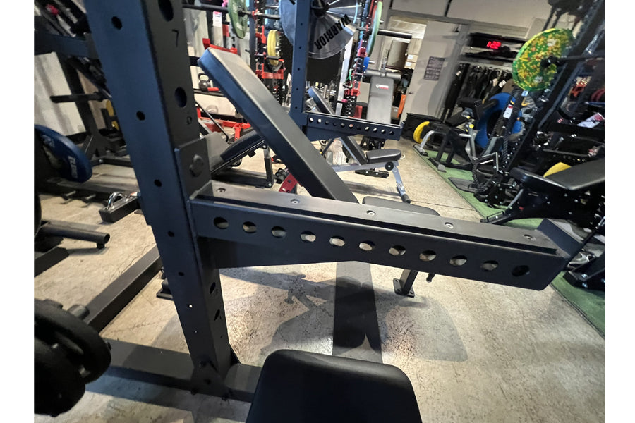 warrior secure wall-mounted rope rack – 360 fitness... Warrior Strength Deluxe Squat Rack – 360 Fitness Superstore