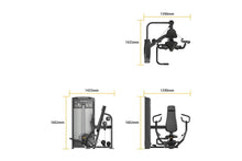 Load image into Gallery viewer, Warrior Elite Commercial Series Iso-lateral Chest Press (🪂NEW ITEM) (☃️HOLIDAY SALE)
