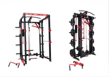 Load image into Gallery viewer, Warrior Freestanding Folding Cable Pulley Power Rack
