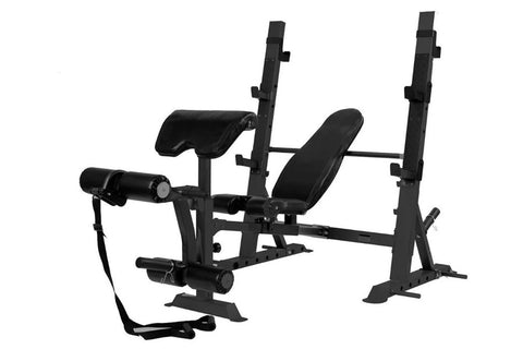 Warrior OBP-100 Heavy-Duty Multi-Function Olympic Weight Bench