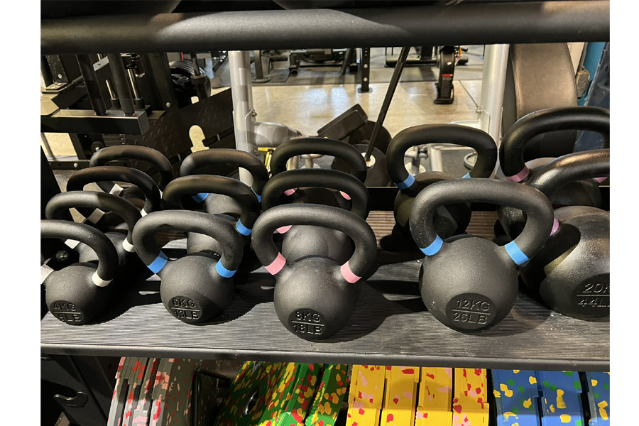 Warrior Powder-Coated Kettlebells ($1.29/lb) (🏃IN-STORE SPECIAL)
