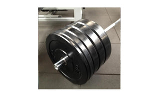 Warrior Premium Olympic Bumper Plate Set (500lbs)