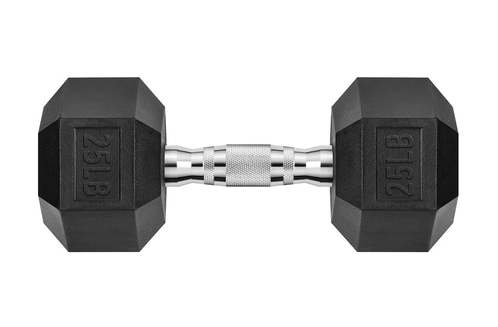 Warrior Rubber Hex Dumbbells (🍂 FALL CLEARANCE SALE - $1.79/lb)