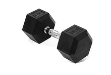 Load image into Gallery viewer, Warrior Rubber Hex Dumbbells (💥JULY 4th SALE - $1.49/lb)
