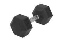 Load image into Gallery viewer, Warrior Rubber Hex Dumbbells ($1.39/lb)
