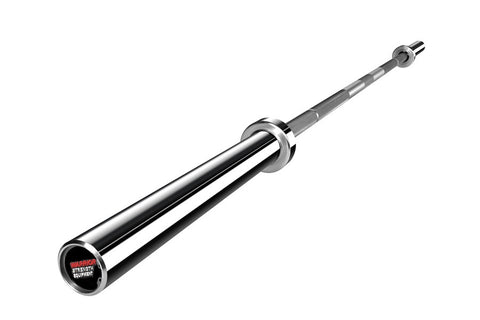 Warrior 8-Bearing Stainless Steel Olympic Barbell
