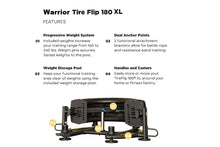 Load image into Gallery viewer, Warrior Tire Flip 180 XL
