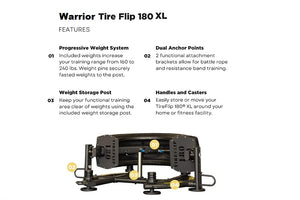 Warrior Tire Flip 180 XL