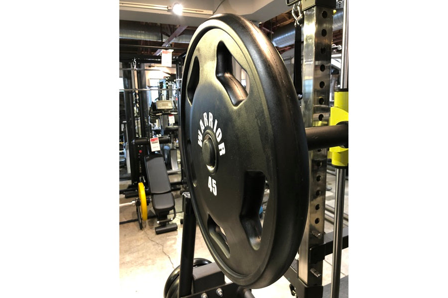 Warrior Urethane Olympic Grip Weight Plates