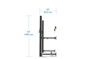 warrior secure wall-mounted rope rack – 360 fitness... Warrior Wall-Mounted Fold-Up Squat Rack V2 – 360 Fitness Superstore