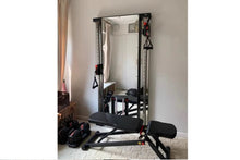 Load image into Gallery viewer, Warrior Wall Mounted Cable Pulley Home Gym System (Two Stack)
