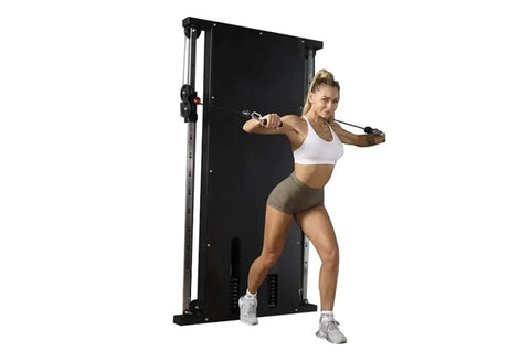 Warrior Wall Mounted Cable Pulley Home Gym System (Two-Stack) - SALE
