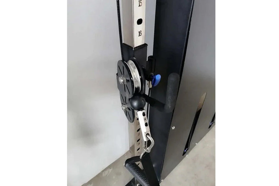 Warrior Wall Mounted Cable Pulley Home Gym System (Two Stack)