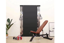 Load image into Gallery viewer, Warrior Wall Mounted Cable Pulley Home Gym System (Two Stack)
