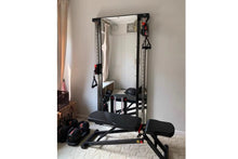Load image into Gallery viewer, Warrior Wall Mounted Cable Pulley Home Gym System (Two Stack)

