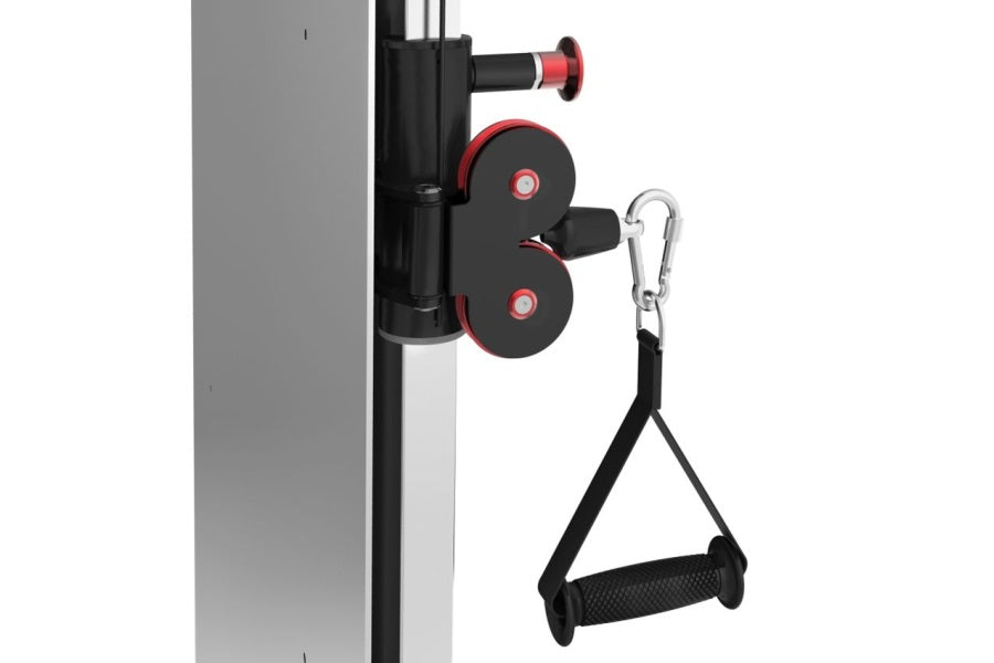 Warrior Wall-Mounted Cable Pulley Home Gym System (Single Stack)