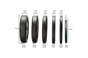 Warrior Urethane Competition Training Bumper Plates