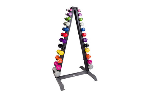 Warrior 12-Pair Vertical Dumbbell Tree Rack