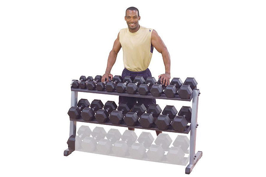 Warrior 2 or 3-Tier Dumbbell Rack