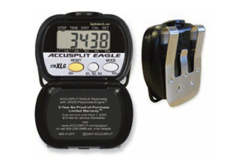 Warrior Accusplit Eagle My Calorie Multi-Function Pedometer