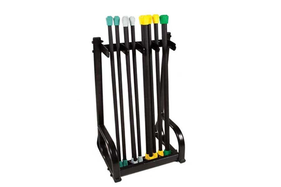 Warrior Aerobic Bar Vertical Storage Rack – 360 Fitness Superstore