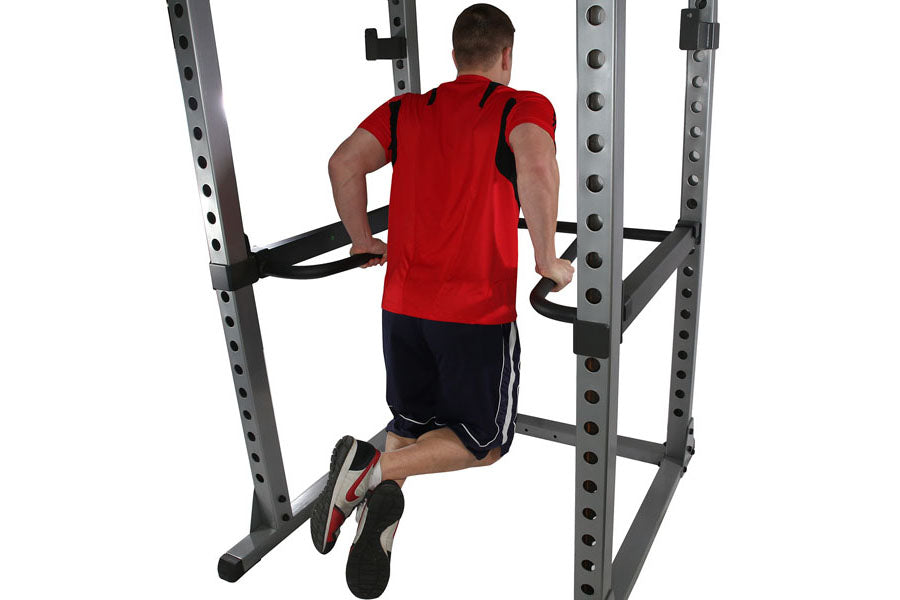 Body-Solid Dip Bar Weight Rack Attachment (DR378) – 360 Fitness Superstore