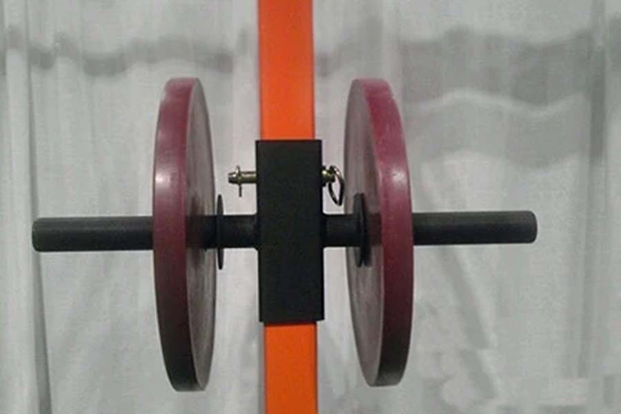 Warrior Double Weight Plate Storage Attachment