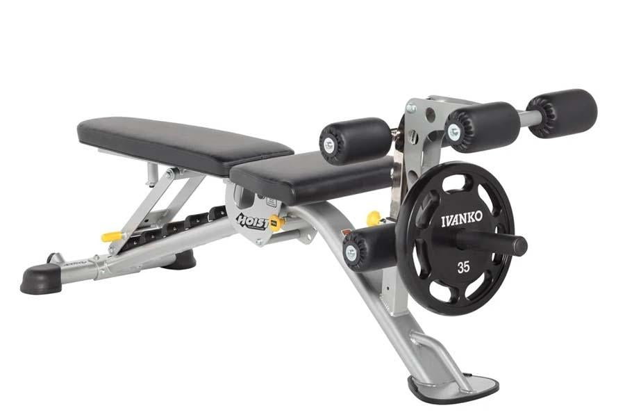 Hoist preacher top curl bench