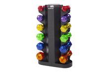 Load image into Gallery viewer, Hampton JELLY-BELL Urethane Aerobic Dumbbells | 6 Pair Set
