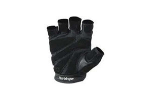 Warrior Men's Black Pro Weightlifting Gloves