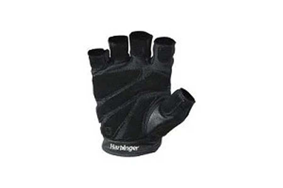 Warrior Men's Black Pro Weightlifting Gloves