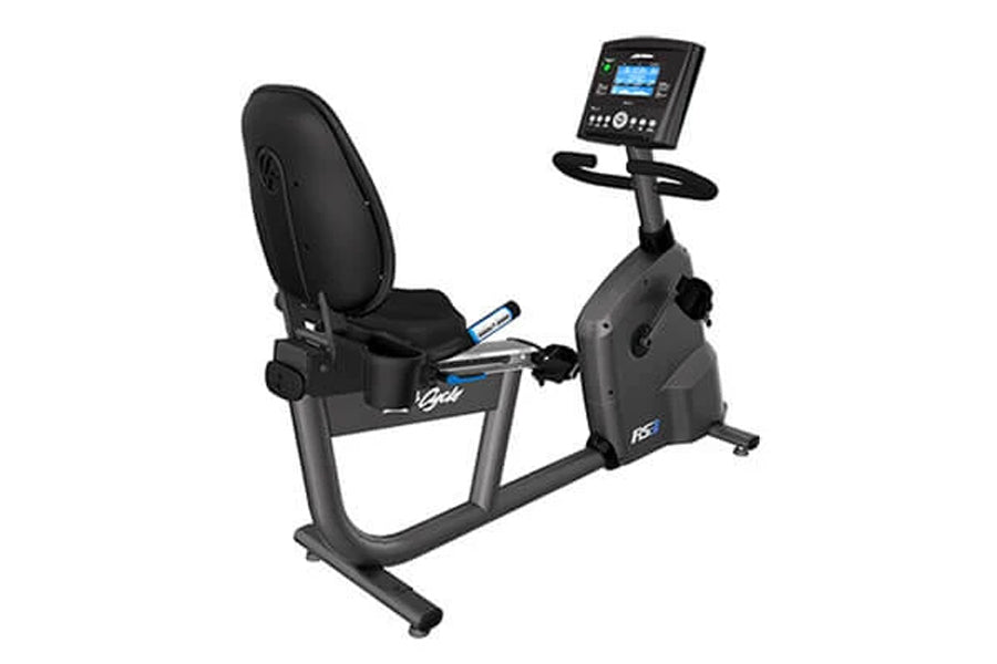 Life Fitness RS3 Recumbent Lifecycle Exercise Bike