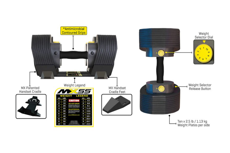 Mx55 adjustable on sale dumbbells costco
