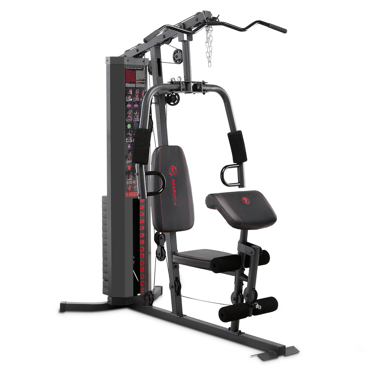 Marcy 150lb Stack Weight Home Gym MWM 989 360 Fitness Superstore
