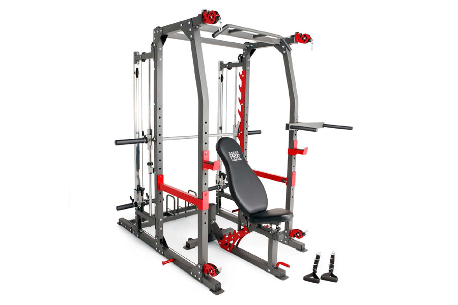 Marcy Pro Smith Machine Home Gym Training System Cage (SM-4903