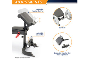 Marcy Smith Machine / Cage System with Pull-Up Bar and Landmine Station (SM-4033)